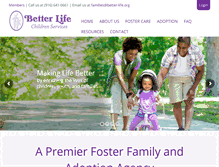Tablet Screenshot of better-life.org